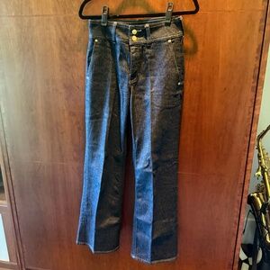 J. Crew Dark Rinse Trouser Jean Size 24